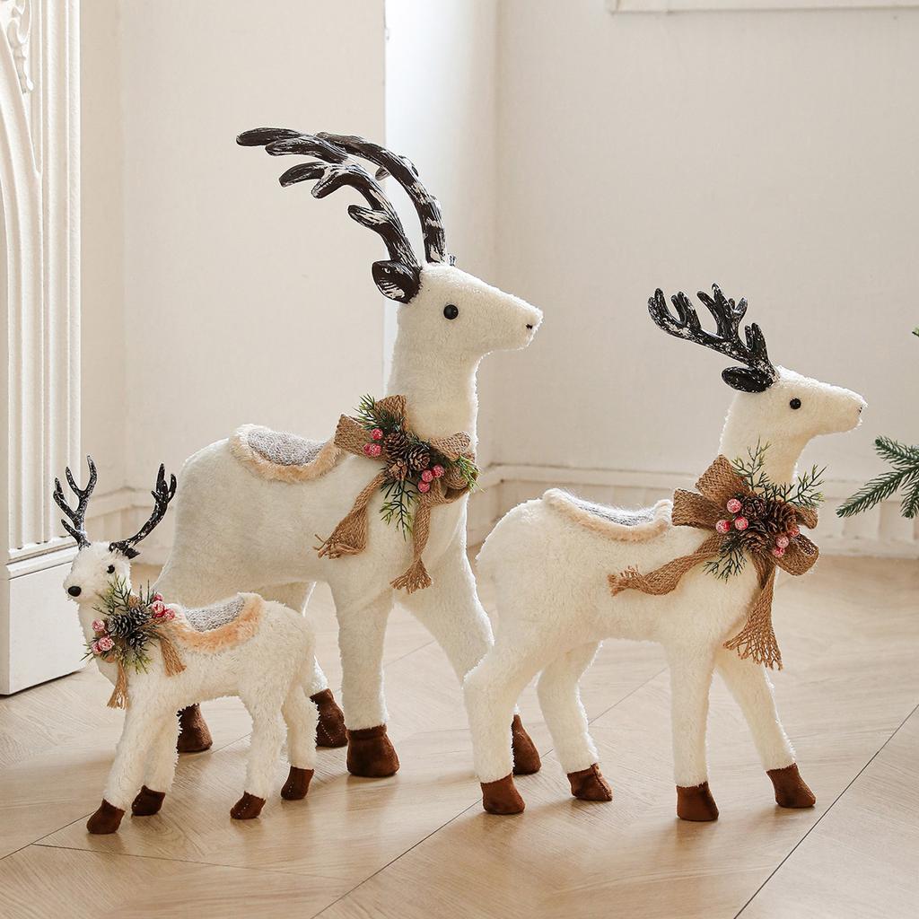 Elch Puppe Puppe Zuhause Einkaufszentrum Schaufensterdekoration Weihnachtsbaumschmuck Weihnachtsdekorationen