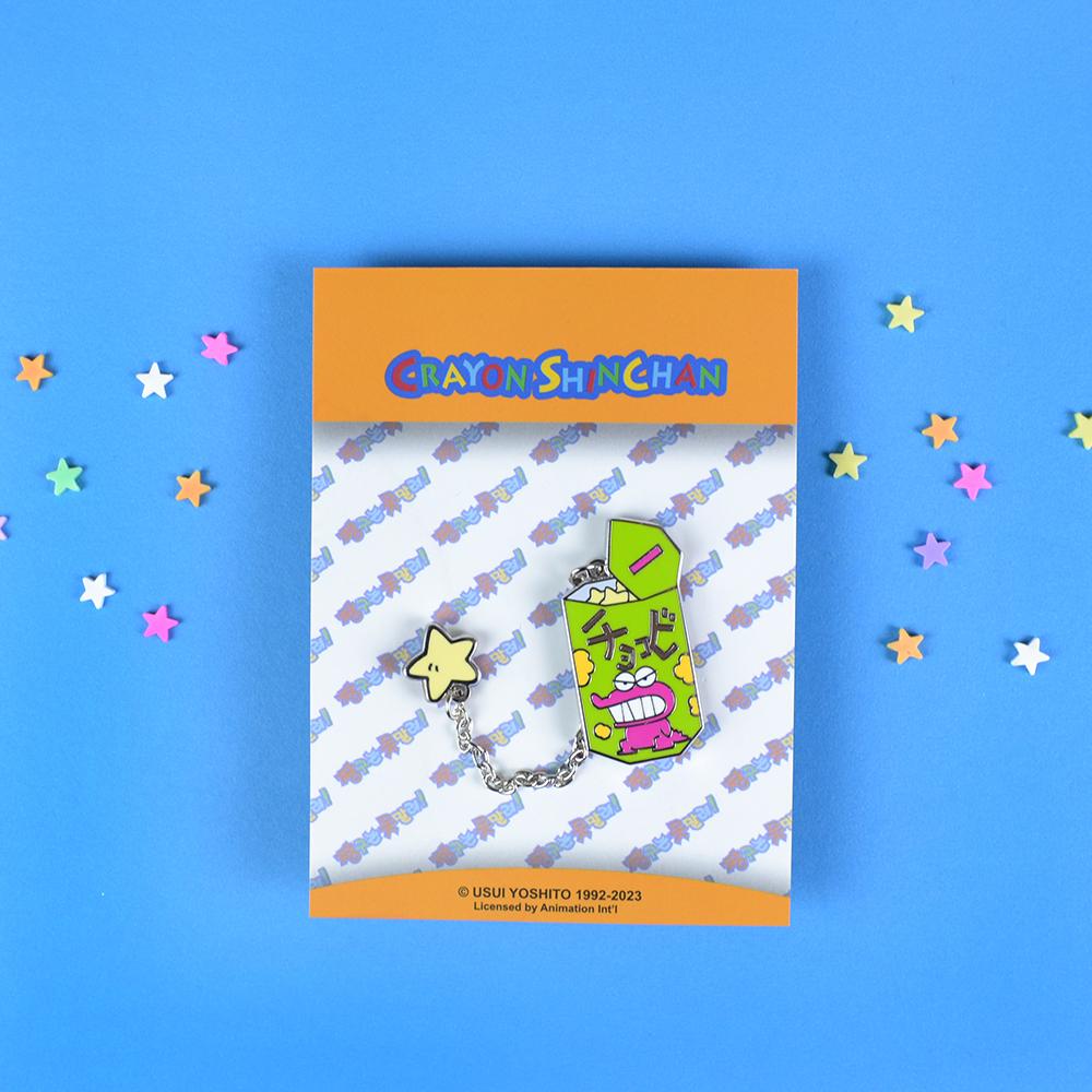 Iknowk Crayon Shin-Chan 3D & Chain Badge 5 Types