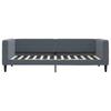 Vidaxl Sofa Rozsuwana, Ciemnoszara, 90X200 Cm, Aksamit