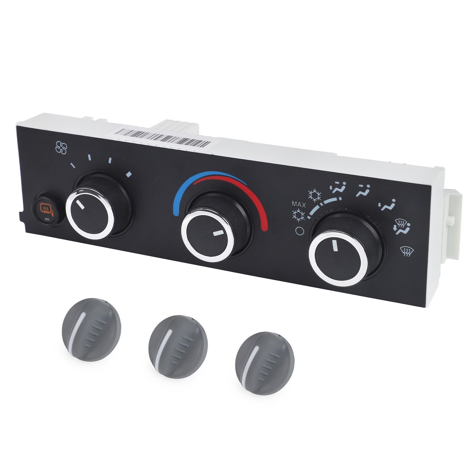 

A/C Control Panel For Chevrolet Express Cargo Parsajeros GMC Savana 2500 3500 4500 Heater A/C Control Switch OE 599-294 15773679