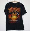 Vintage Dio Last In Line Tour Heavy Metal Rock Band Koszulka 2 Strony Nowa Gildan