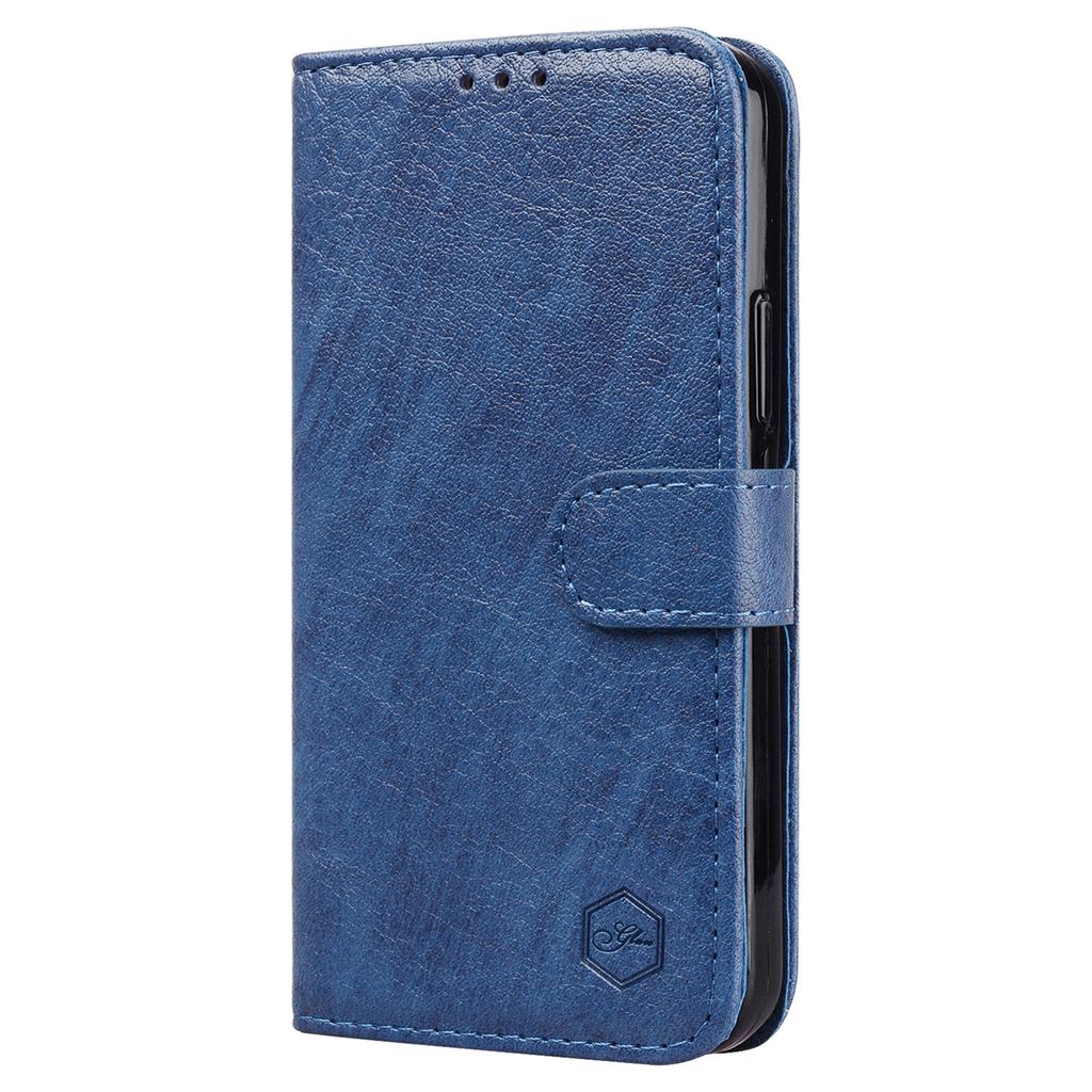 For Google Pixel 8 Pro Solid Color PU Leather Wallet Case Well-protected Cell Phone Stand Cover