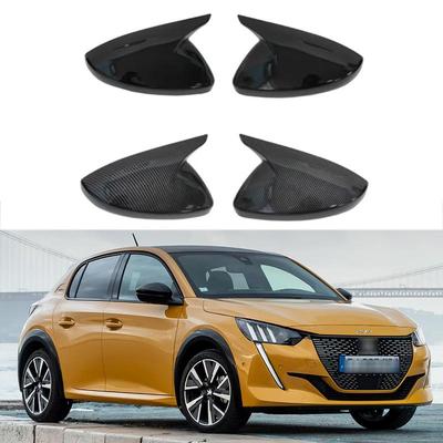 Compatible Rearview Mirror Cover for Peugeot 208 (2020-2023), 308 (2014-2020), 508, and 2008 Models