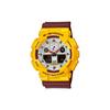 Women's Liquid Crystal/Analog Dual Display Series Yellow Watch GA-100CS-9A GA-100CS-9A