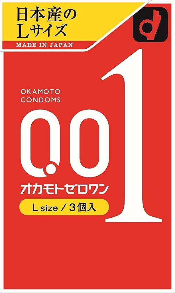 

Okamoto Zero One размер L 3 шт. 0,01 мм