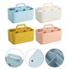 Aesthetic Plastic Storage Solution with Removable Dividers for Convenience