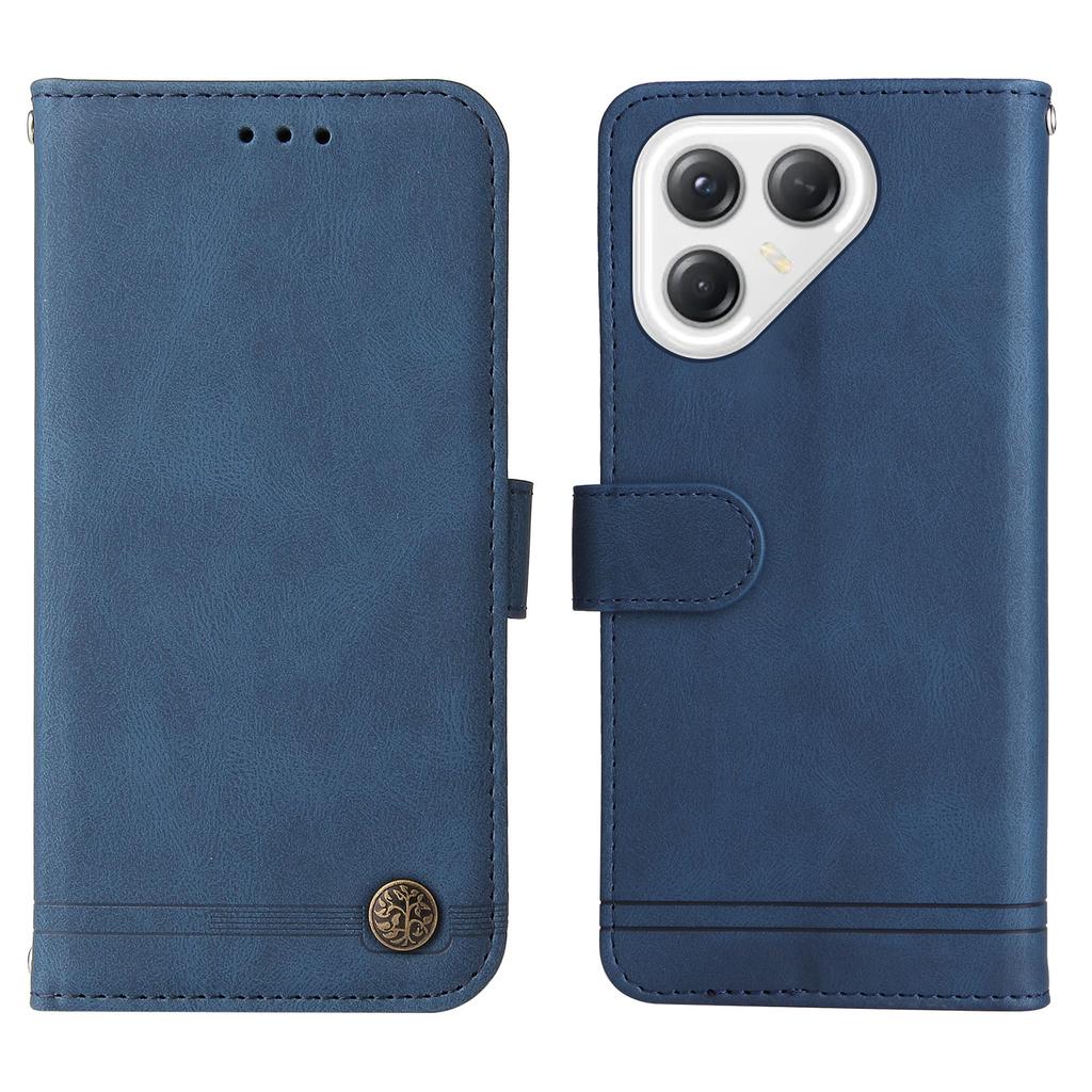 For TECNO Pova 7 Ultra 5G Leather Wallet Cases Skin Touch Phone Cover Stand with Strap