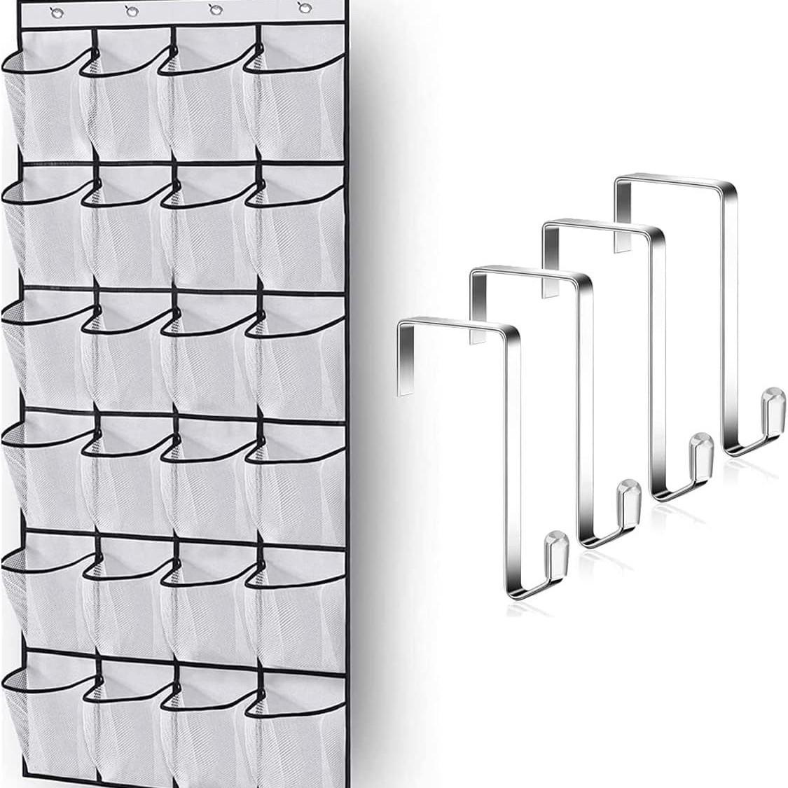

Подвесной органайзер для хранения с 35 карманами, крепящийся на дверь, для нижнего белья и мелочей