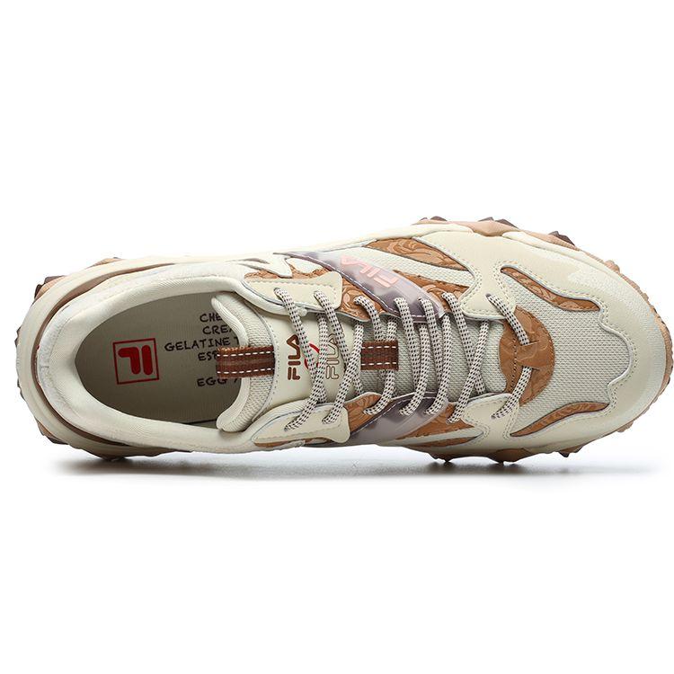 FILA Oakmont 2 Tiramisu Low-Top Dad Shoes Women sneaker Cloud-Brown F12W212141FCR