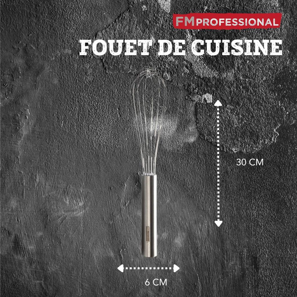 Fouet de cuisine et pâtisserie en inox 30 cm FM Professional ref. 21887
