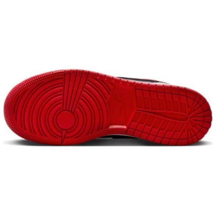 Air Jordan 1 Low GS Cement Fire Red Dětské tenisky Šedá Černá Cementově šedá 553560-060