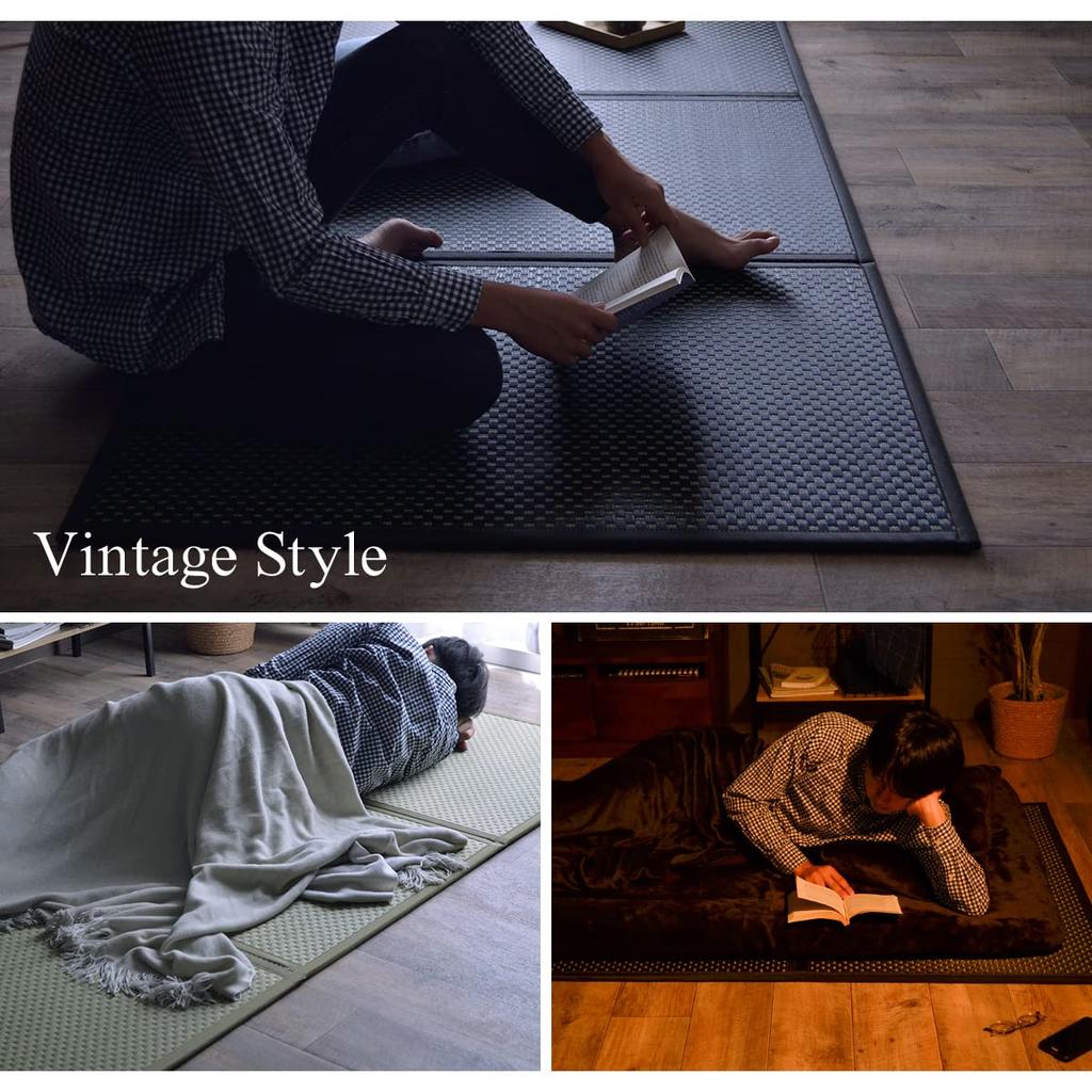 Ikehiko Igusa Mattress Bedding Rug Flare 80 X 210cm Green Compact Japanese Domestic Tatami Mold Prevention Tatami Lightweight Rainy Season Moisture