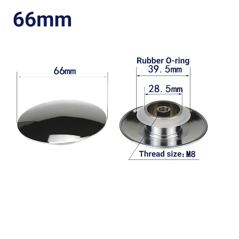 1 Pieza Tapón de Desagüe para Lavabo, Cromado Plateado, Tapa de Cierre Automático, Botón Pulsador Click Clack, Pieza de Repuesto para Tapón de Desagüe de Lavabo de Baño