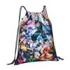 Custom My Hero Academias Drawstring Bags Men Women Portable Gym Sports Sackpack Manga Training Backpacks