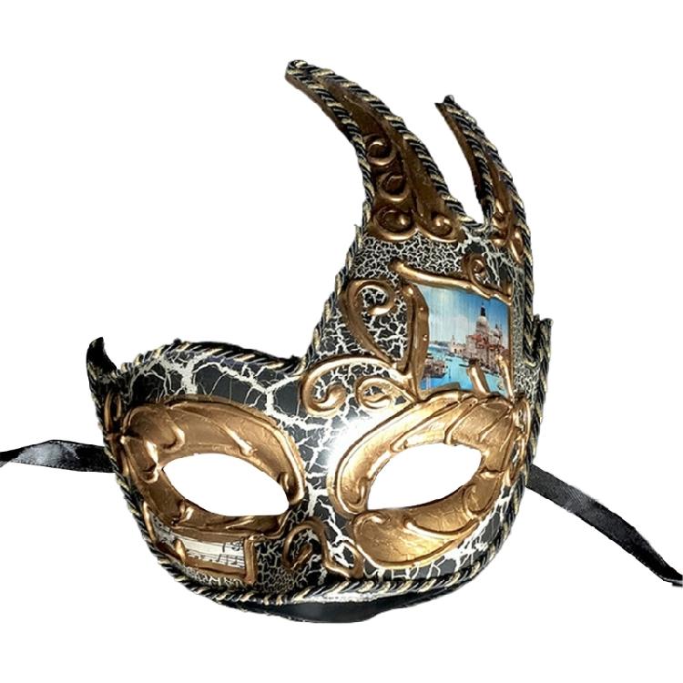 Maskerade Halbmaske Halloween Augenmaske Kostüm Halbmaske Maskerade Kostüm Accessoire für Damen Herren Halloween
