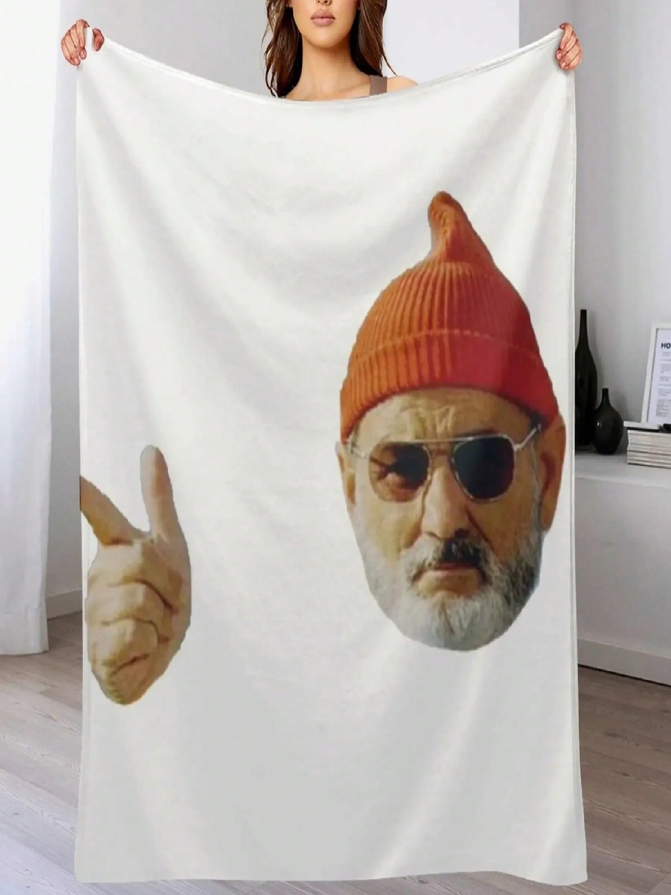 New Bill Murray Throw Blanket Thins Bed Plaid Multi-Purpose Blankets And Throws Blankets 75X95CM