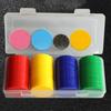 100Pcslot 32Mm Plastic Poker Chips Casino Bingo Markers For Fun Family Club Carnival Bingo Game Currency