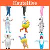 Clown Shark Flamingo Pig Koala Animal Inflatable Suit Cosplay Halloween Party