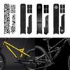 Mountain Bike Frame Protections Sticker Bike Chainstay Protector Bicycles Frame Scratch-Resistant Stickers Film