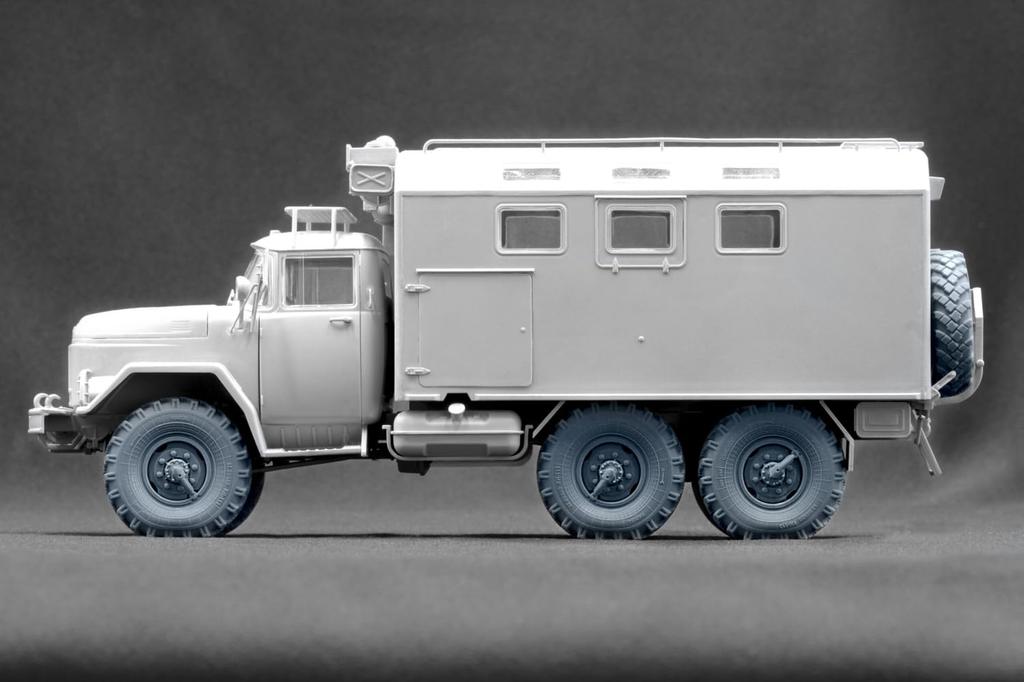 Truck Wheel Set Plastic Model Parts SCXWM35017S Scale-X 1/35 ZiL-131 Weight-Deforming (7 pieces) (for ICM) (Military Vehicle)