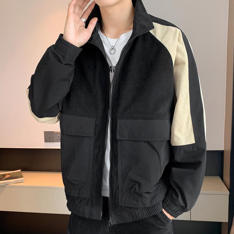 Jackets, men's clothing, spring and autumn, new baseball uniforms, jackets, men's Korean workwear, plus size trendy coats, men's fashion