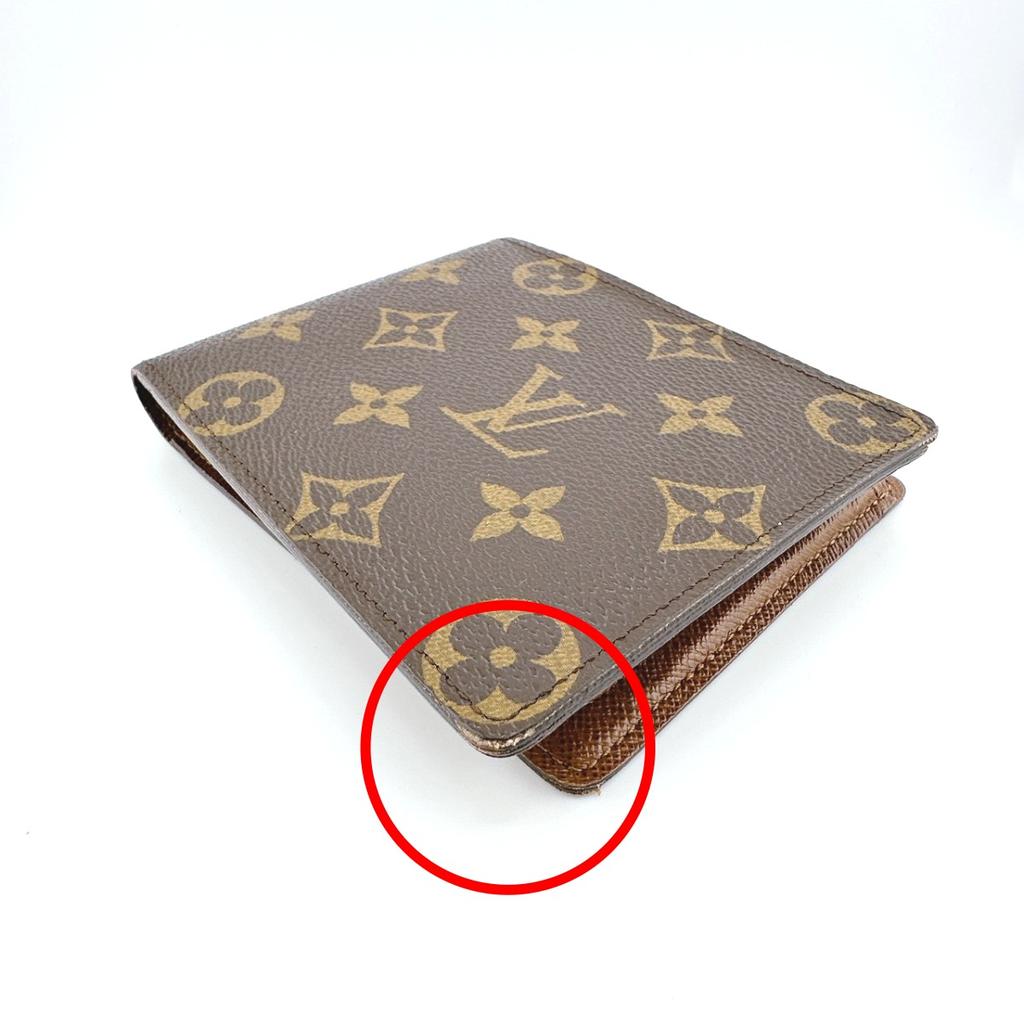 Louis Vuitton Monogramm Portemonnaie Florin Geldbörse Monogramm-Canvas M60026 Gebraucht