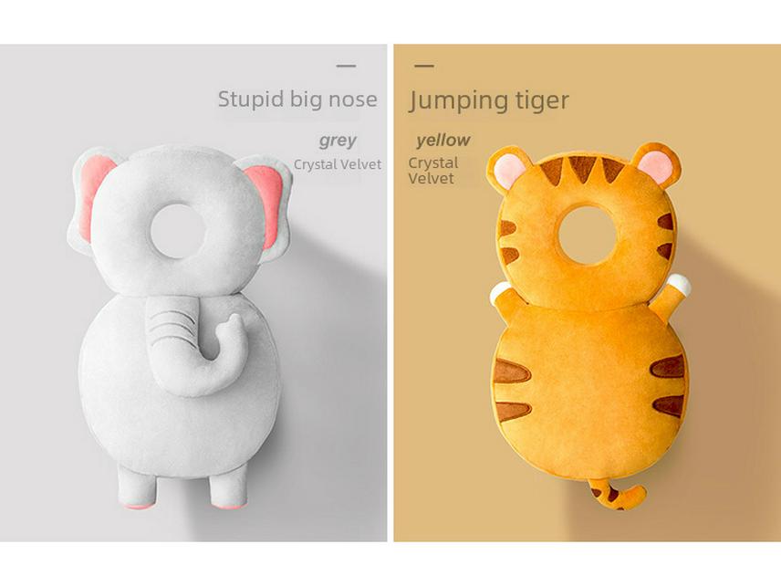 Bebek Düşme Önleyici Baş Koruma Yastığı - Yürümeyi Öğrenen Küçük Çocuklar İçin Nefes Alabilir Kelebek Tasarımı