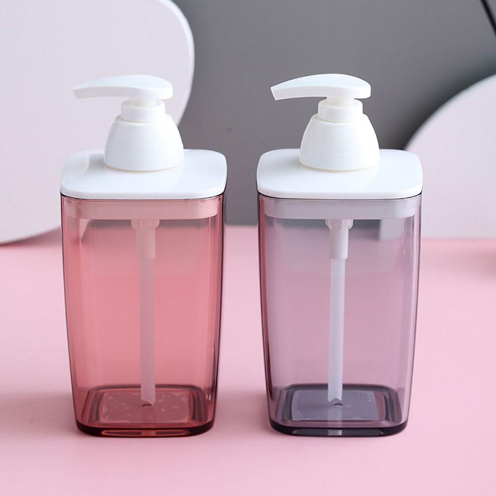 Plastic Foamer Lotion Bottle Translucent Soap Dispenser Durable Press Bottle Shampoo