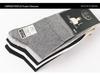 Langsha Men's Mid-Tube Cotton Socks - Business Style, Deodorant, Thick for Autumn/Winter