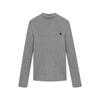 BHPOLOCLUB Women'S Wrinkle Sparkling Half-Neck Knit Tk289