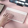 Mini Bluetooth Keyboard Rechargeable Portable Keyboard Ultra Thin Wireless Keyboard  Notebook