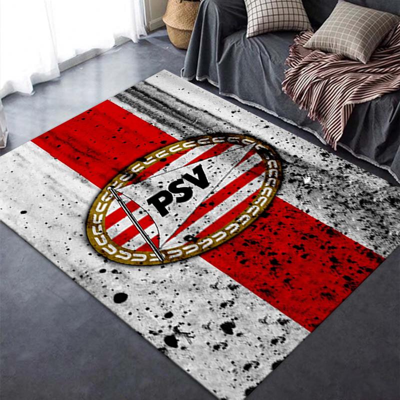 Nuovo Tappeto PSV Eindhoven 2025 per Soggiorno Camera da Letto Casa Decorazione Divano, Tappetino Antiscivolo per Giochi Bambini