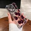Red Cherry Shockproof Airbag Case For Xiaomi Redmi 15C 15 14C 12C 10C Note 15 Pro 4G 12 13 14 Pro Plus 5G 11S 11 Pro 12S Cover
