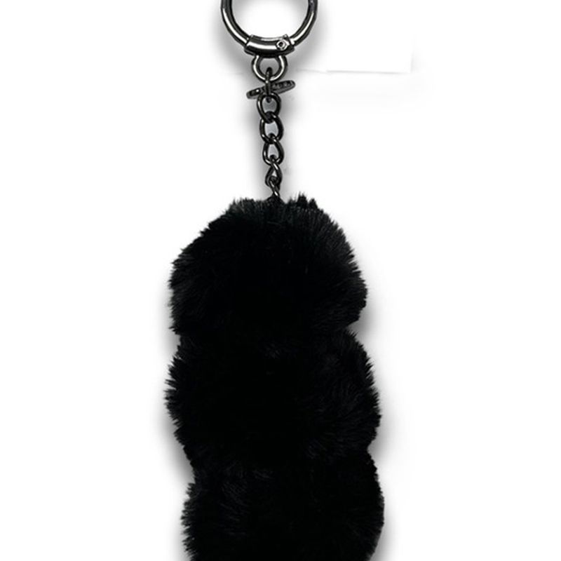 

eldoodle eldoodle furball x3 keychain (black) black