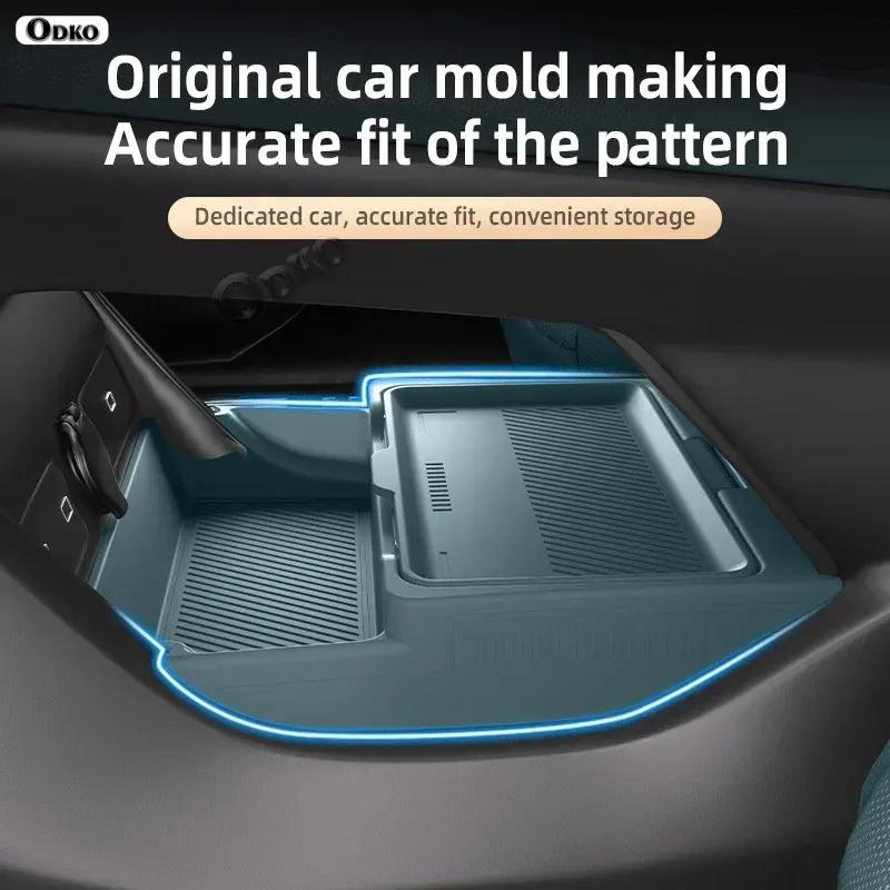 Silicone Storage Box  FOR Geely Xingyue L Center Console Modification Anti-slip Pad Accessories Organizer Decoration