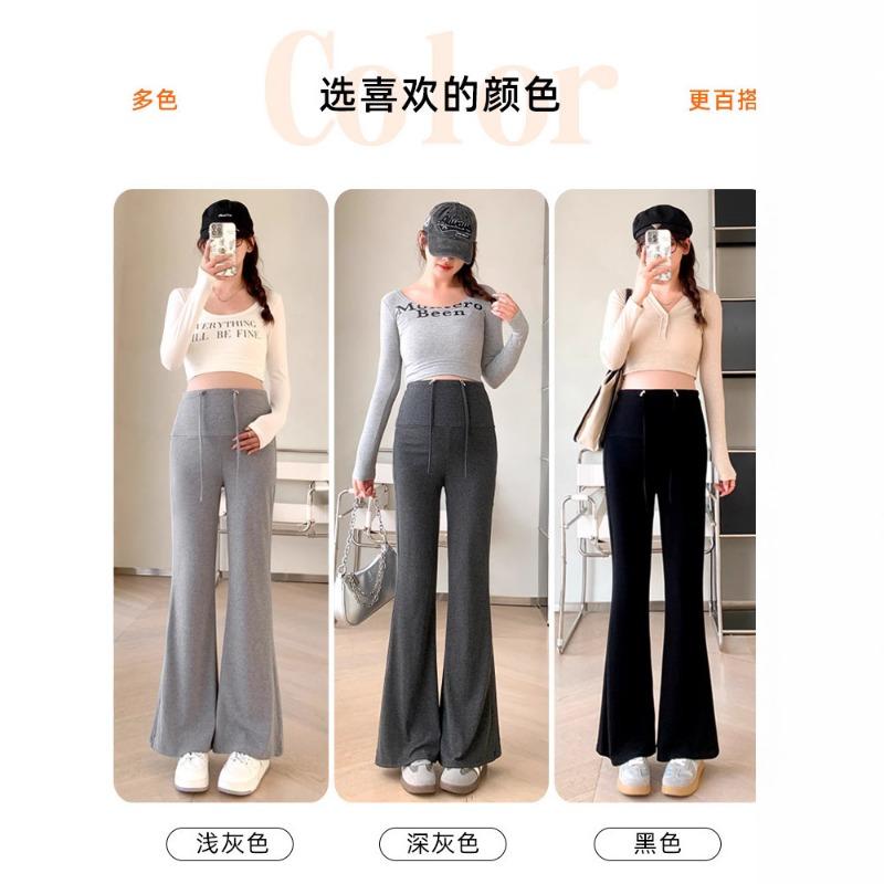 Maternity pants autumn wear new models, pregnancy does not restrain the belly, long pants, flared pants, leggings, maternity clothing autumn clothing
