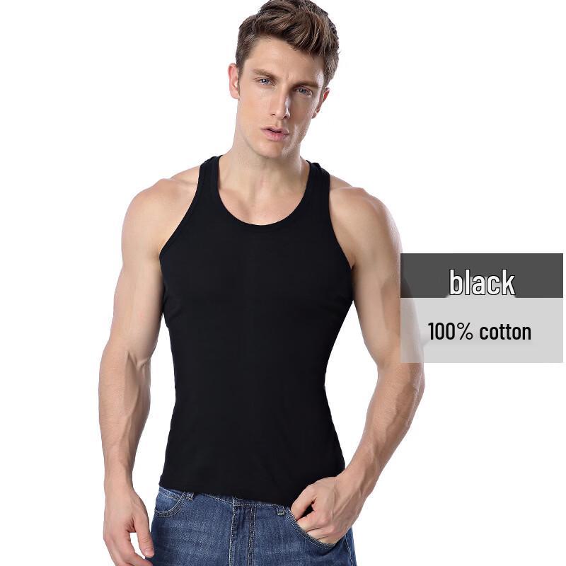 

LangSha Men s Slim Fit Cotton Sports Vest