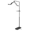 Half Moon Floor Light 45W 29 Inch 3200K To 5600K Adjustable Standing Lash Lamp with Phone Clip for Skincare Live