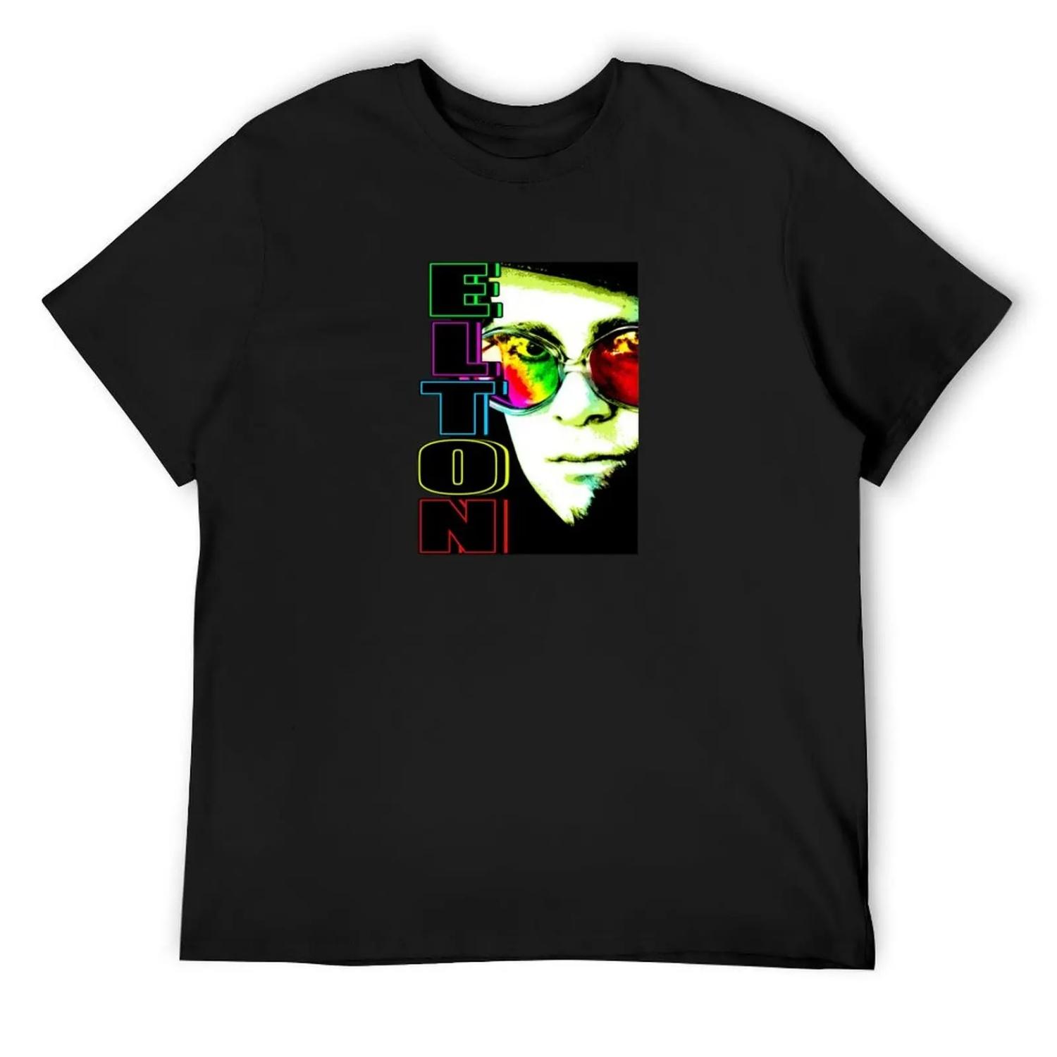 

Elton T-Shirt summer 2025 customs design your own basketball graphic tees graphic tee shirt Short sleeve tee men XXXXXL