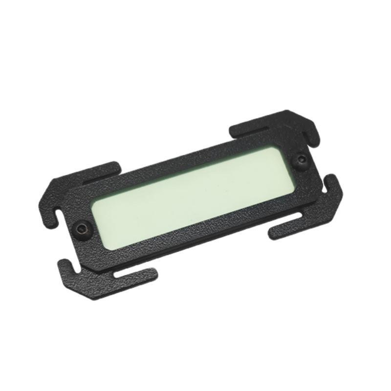 Velcro Glow In Dark Identification Tag Luminous Mounting Buckle Backpack Patch for Hiking Travel Luggage