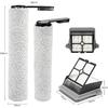 (6 Pack) Replacement Brush Rollers and HEPA Filters Compatible with Tineco Floor ONE S7 PRO/ONE S6 Smart Cordless Wet Dry Vacuum Cleaner, Replacement