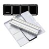 MEEDEN Watercolor Palette, Empty Watercolor Tin, 26 Half Pans, with Lid, Removable Lid, for Pigment Mixing, Portable