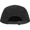 Supreme Washed Chino Twill Camp Cap (26SS) Black