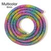 Glass Crystal Cord Rhinestone Rope Applique Colorful Tube Trim Strass Bridal Dress Clothes Hairpin Shoes Bags DIY Round