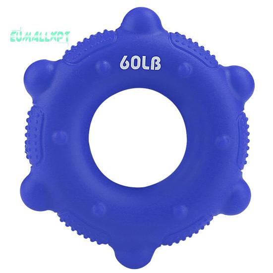 

Зміцнювач ручки - багатий колір, компактний розмір, легкий портативний, силіконове кільце для рукоятки передпліччя, тренажер для м’язів зап’ястя темно-синього кольору