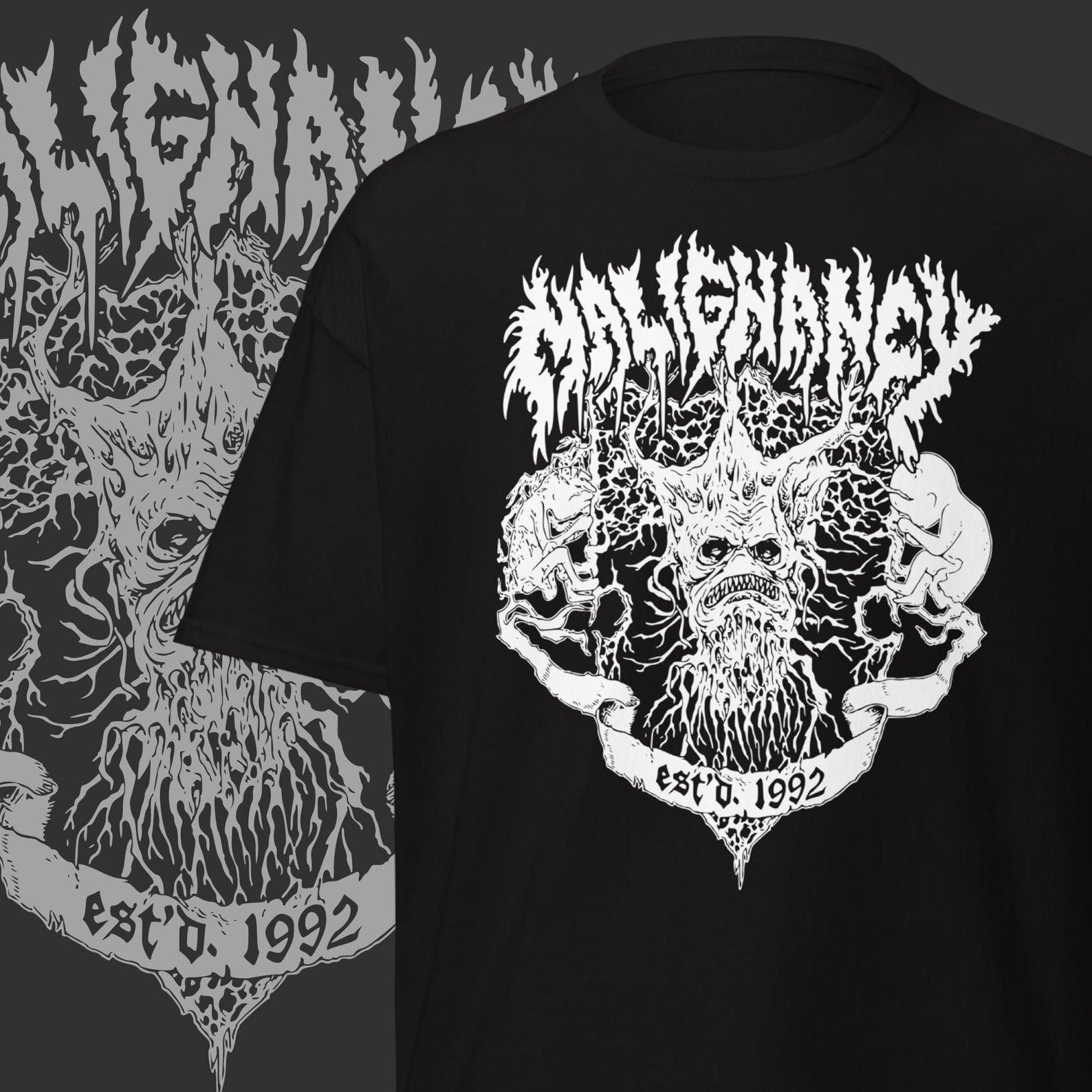 Technical Metal T-shirt Heavy Metal Clothing S