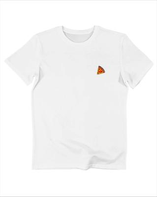 Pizza Street Fashion Clothing Pattern Trend Printing Summer Luxury Brand Cotton Men's and Women's T-Shirts Short Sleeves