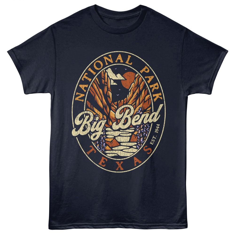 United States National Park Big Bend Texas Est 1944 Men s T Shirt XXXXL