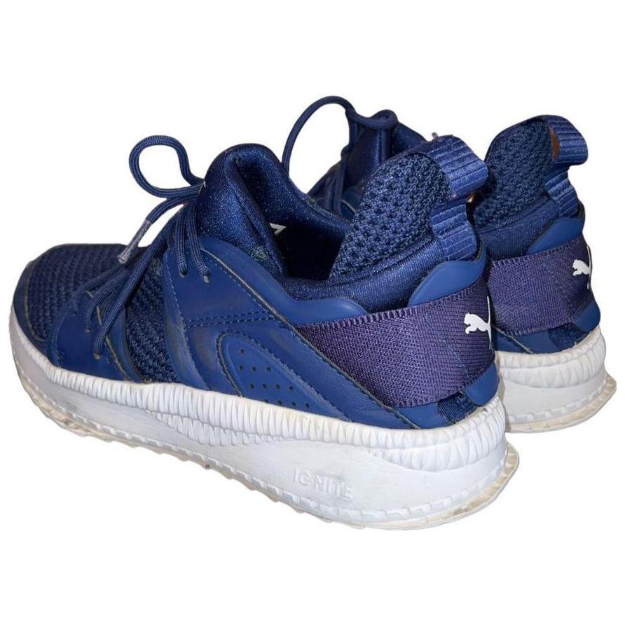 Puma Tsugi Blaze Comfortable Versatile Mid-Top Lifestyle Casual Shoes Women Casual Shoes Blue 363954-02