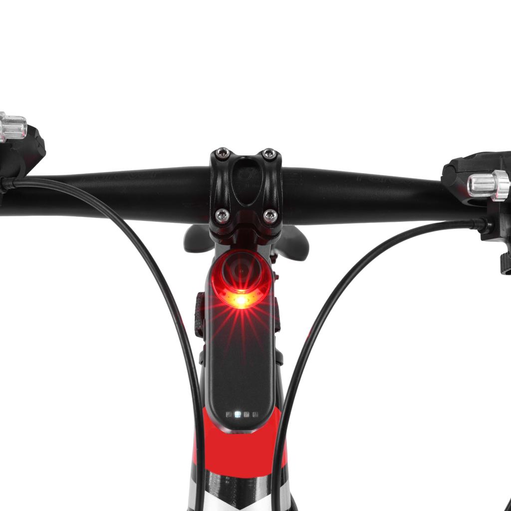 Radar per Bicicletta con Luce Posteriore HD Telecamera Posteriore Lunga Durata Batteria Ricaricabile Registratore per Mountain Bike